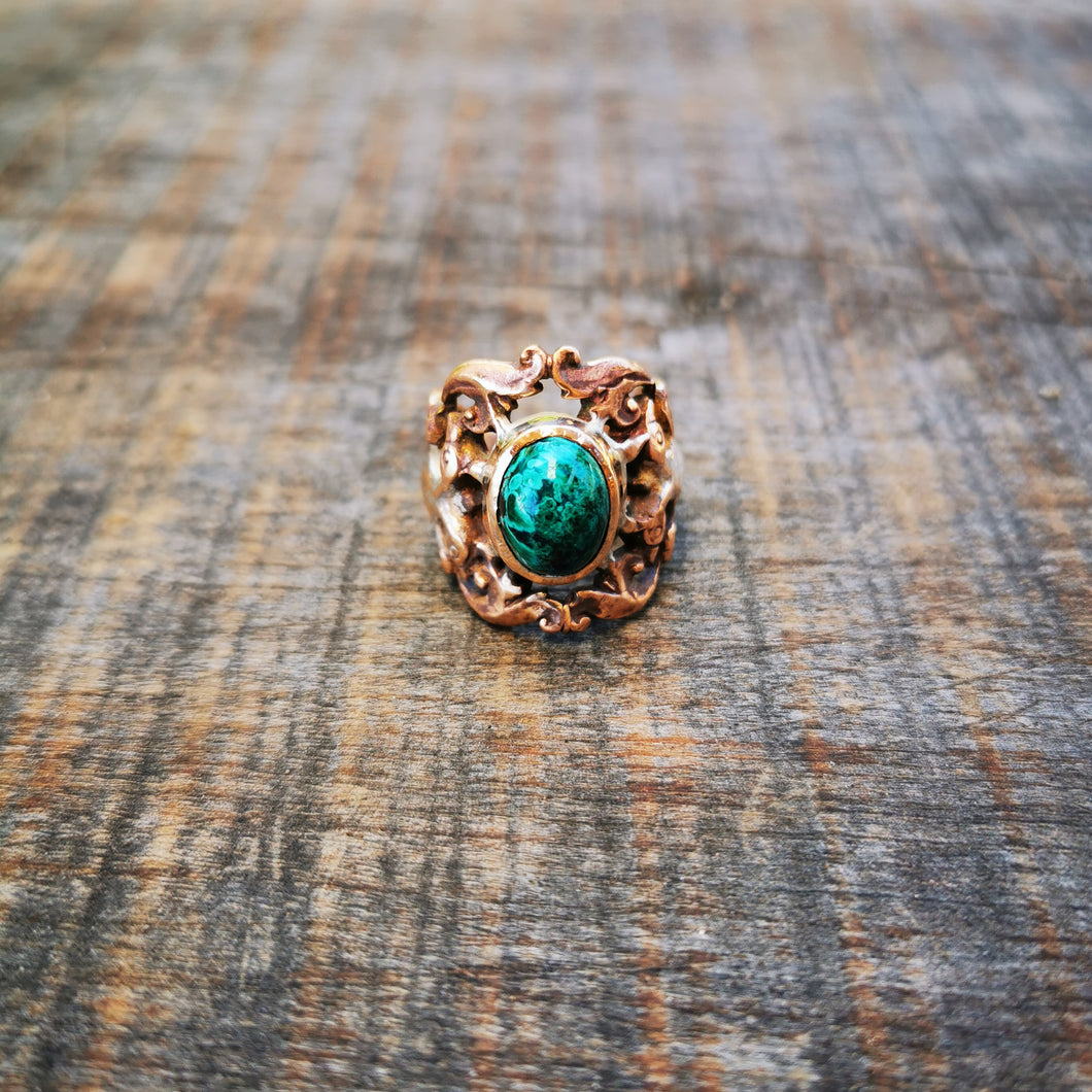 Peacock Ring